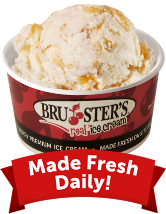 Scoop of Non Dairy Cinnamon Apple