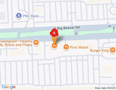 Bruster's Troy - Troy, MI map